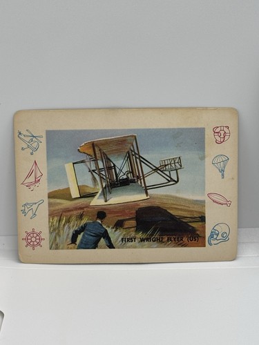 1958 leaf cardo planes - planes, trains
