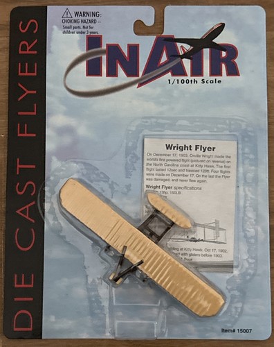 Air diecast flyers - in, wright