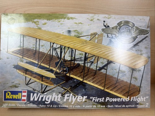Wright flyer plastic airplane - wright,